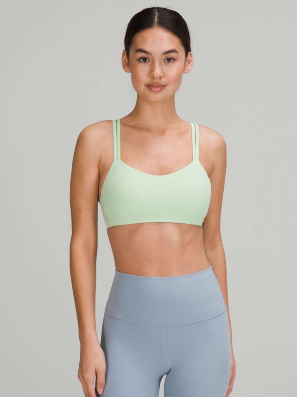 Lululemon Like a Cloud Bra – Size 4 – Mint Lime Green
